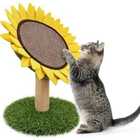 Sunflower Scratching Post Brand New - Picture 3 of 4